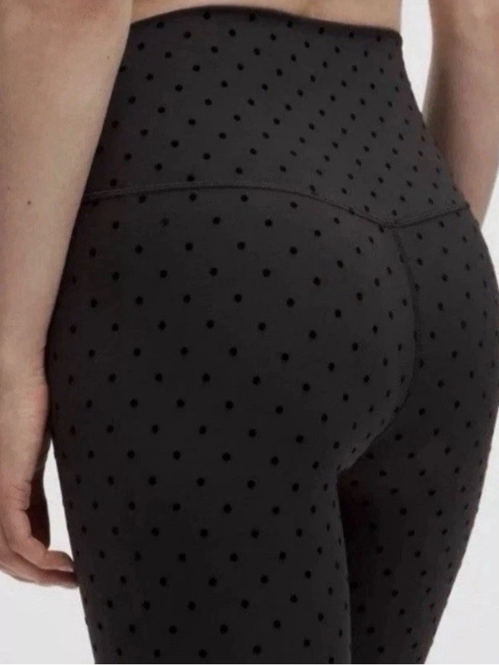 lululemon Align High-Rise Pant 30” Flocked polka dot . Size 10